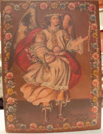 Painting of Angel  Gabriel