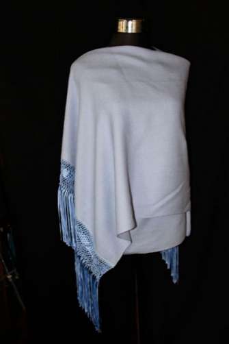 Alpaca/Silk  shawl